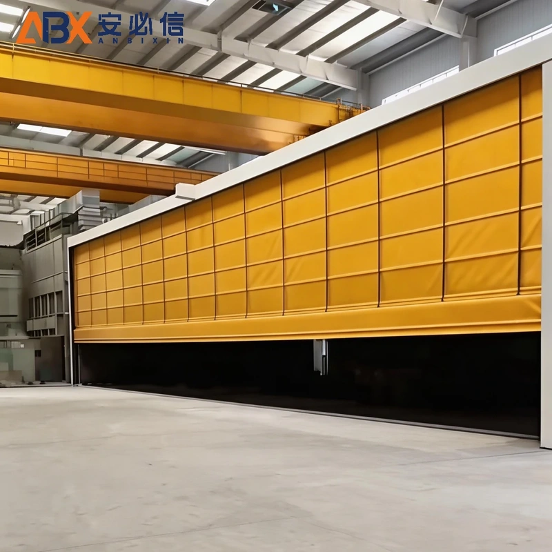 河池PVC堆积门